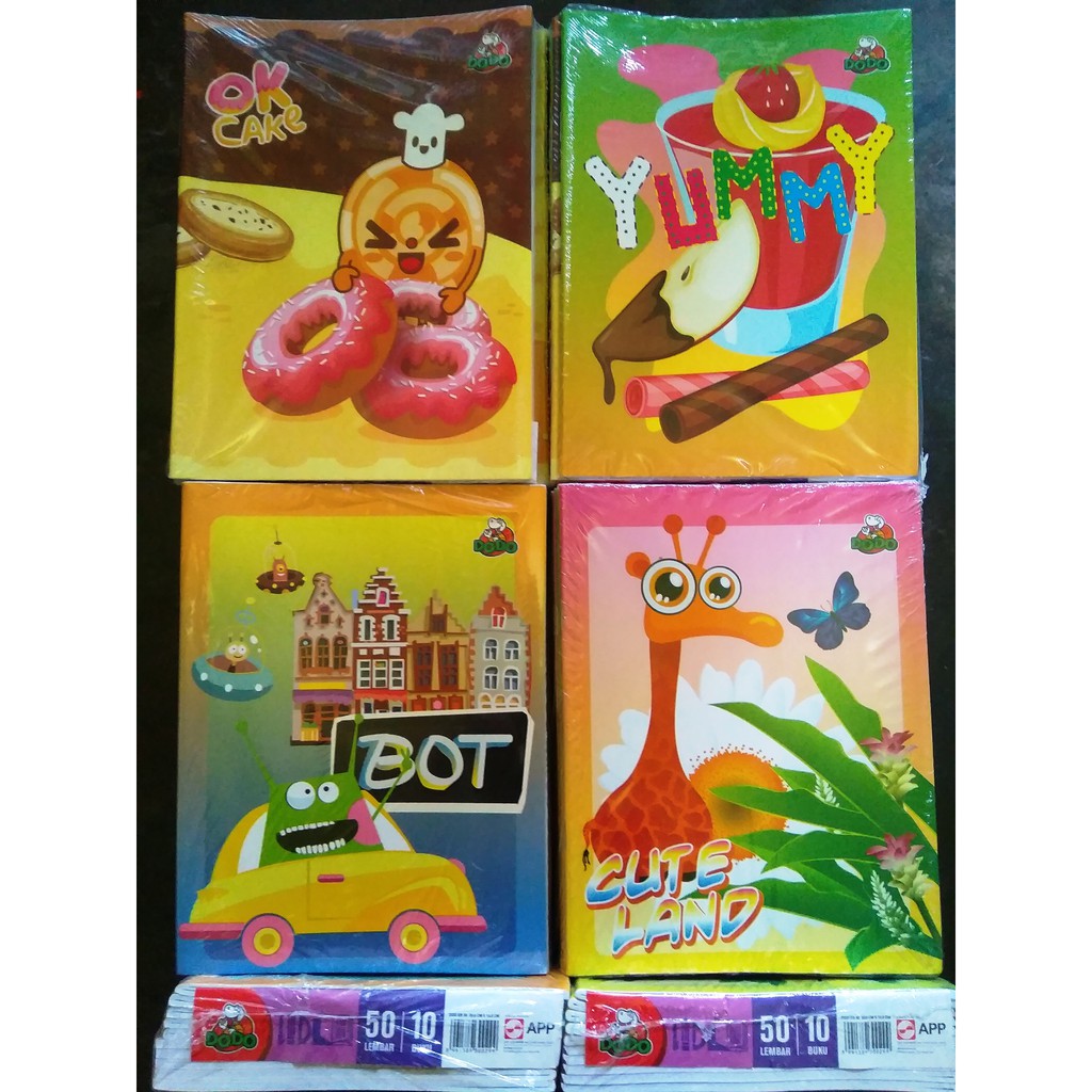 

MURAH Buku Tulis Dodo isi 50 lbr