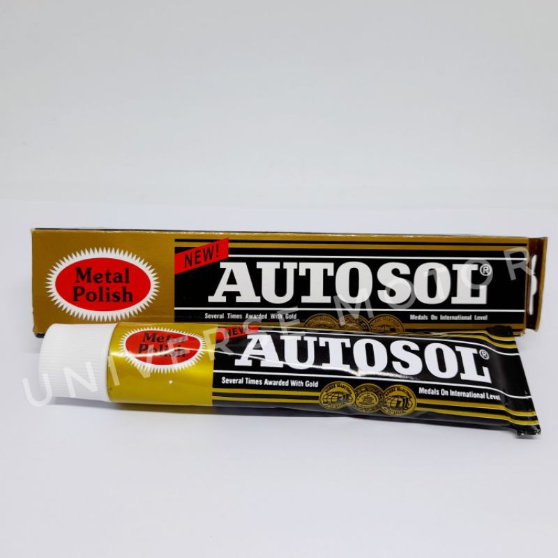 AUTOSOL METAL POLISH CHROME 50 GR PENGKILAP LOGAM ORI