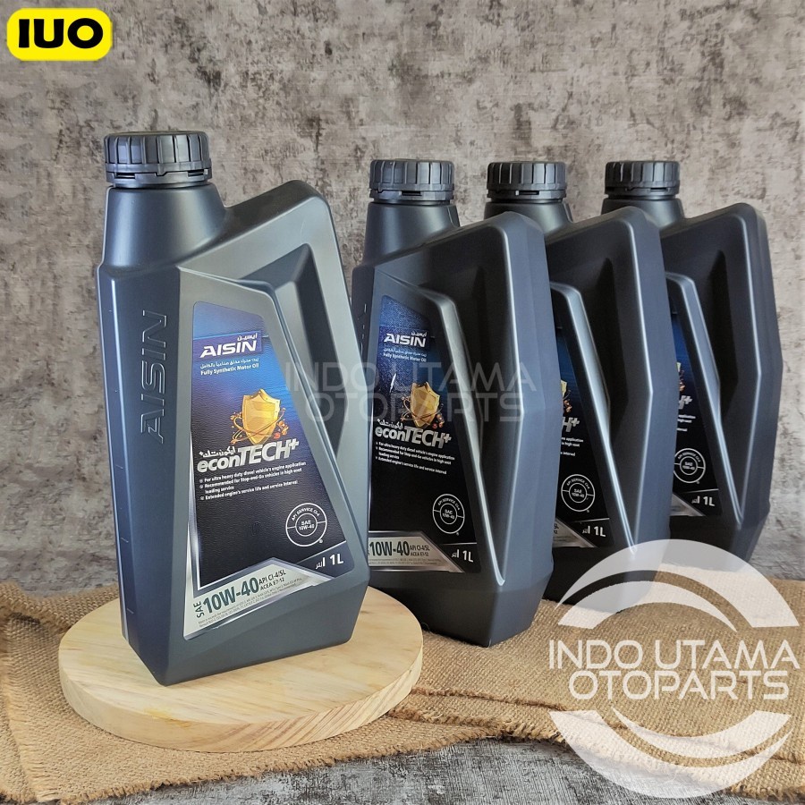 Oli Aisin 10W 40 API Ci-4/ SL Fully Synthetic isi 1 ltr ASLI