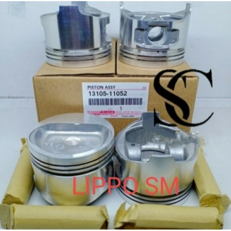 Piston Seher Assy Starlet 1.0 1000Cc STD 0.25 0.50 0.75