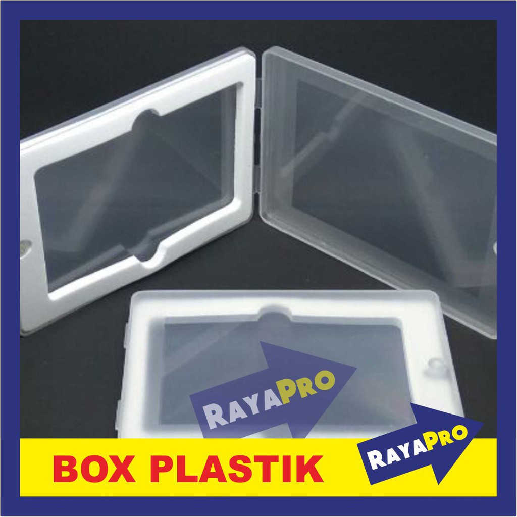 BOX PLASTIK USB FLASHDISK KARTU
