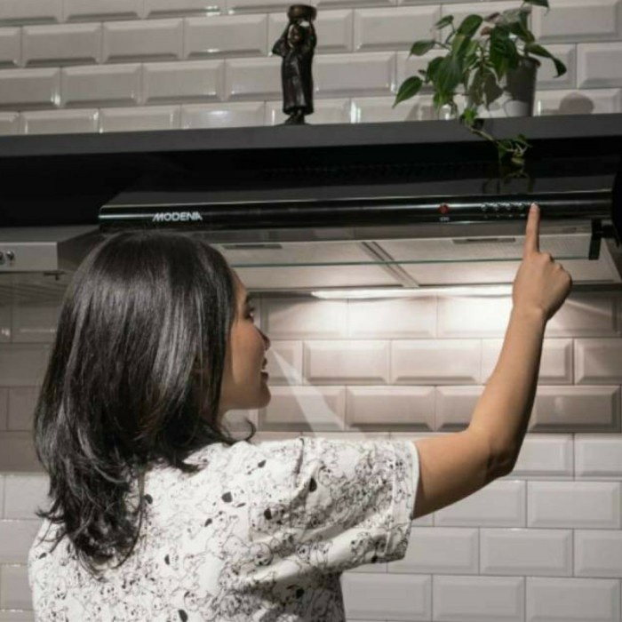 Modena Cooker Hood 90cm SX 9512L 9512 SX9512L Slim Hood Penghisap Asap