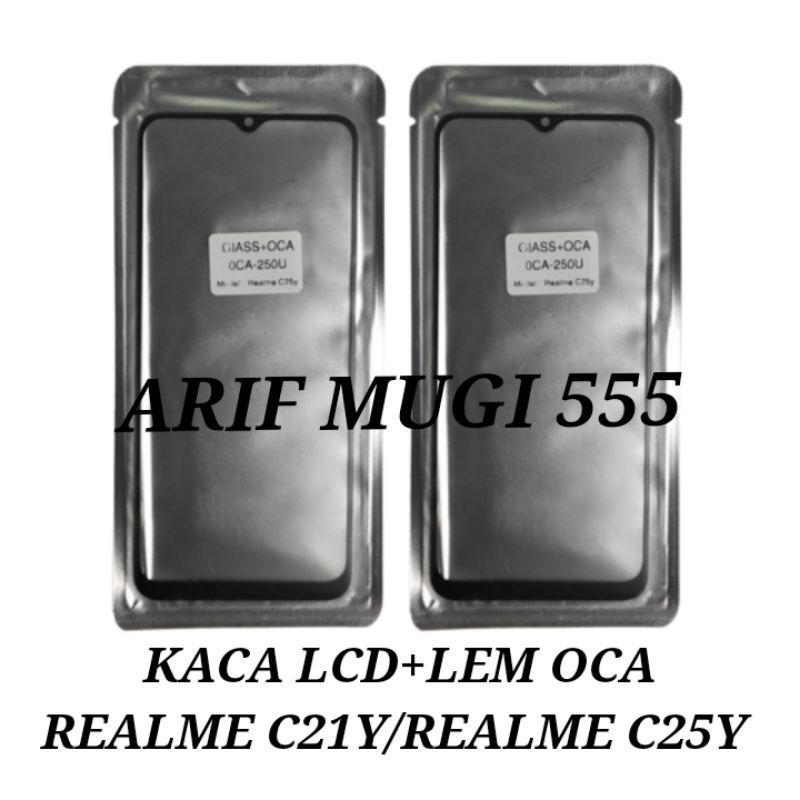 KACA LCD+LEM OCA KACA TOUCHSCREEN REALME C21Y-C25Y ORIGINAL