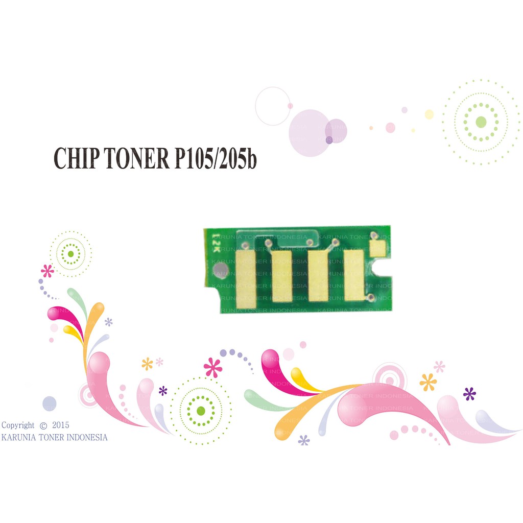 Chip Toner Xerox M205 P215B P105 P205b P215 M215 Monochrome Printer