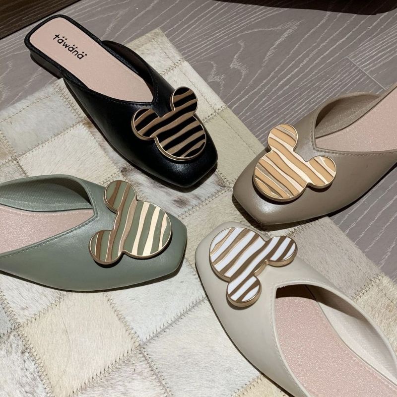 Tawana/Fashion Sandal Selop Mickey ( READY STOCK)