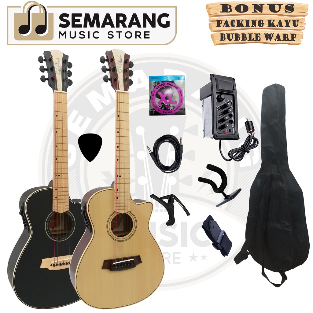 Gitar Akustik Elektrik ¾ Cole Clark Gitar 3/4