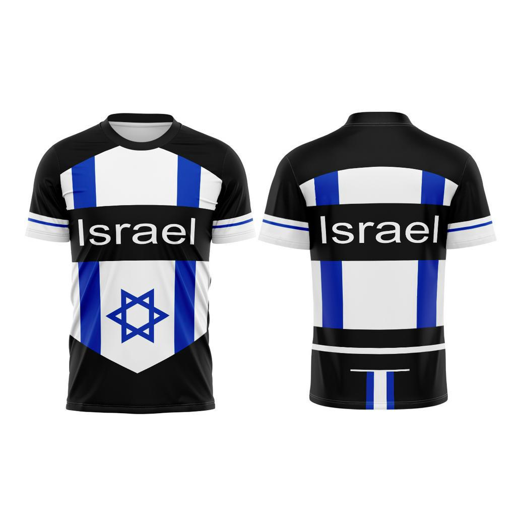 Baju Kaos ISRAEL Full Print Sublime Custom 04