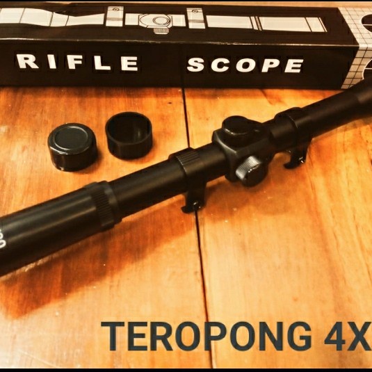 SCOPE TELESKOP TEROPONG 4X20 TELESCOPE TEROPONG SENAPAN ANGIN LM