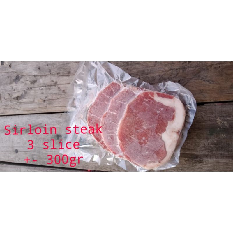 

sirloin steak 300gr