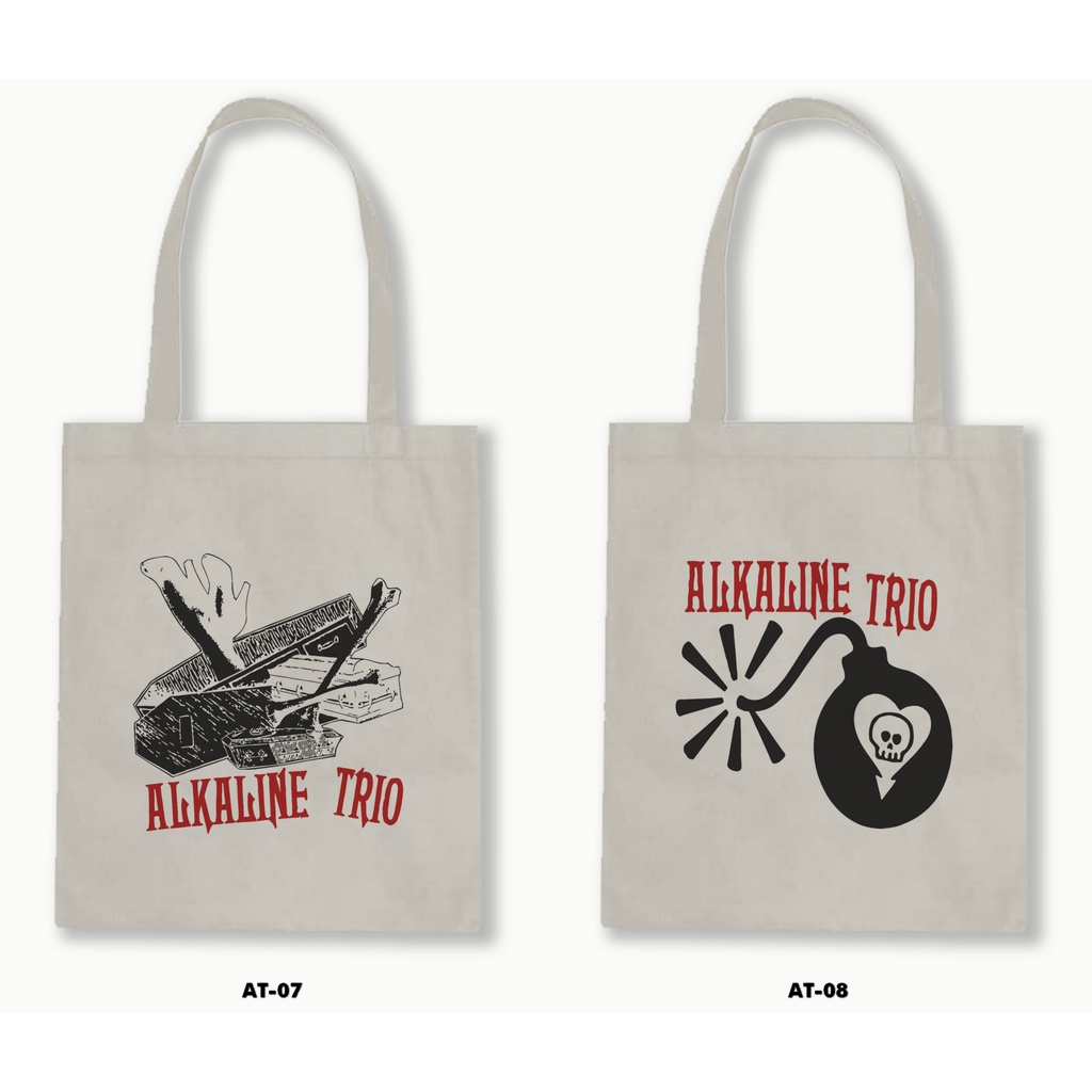 TOTE BAG BLACU - ALKALINE TRIO