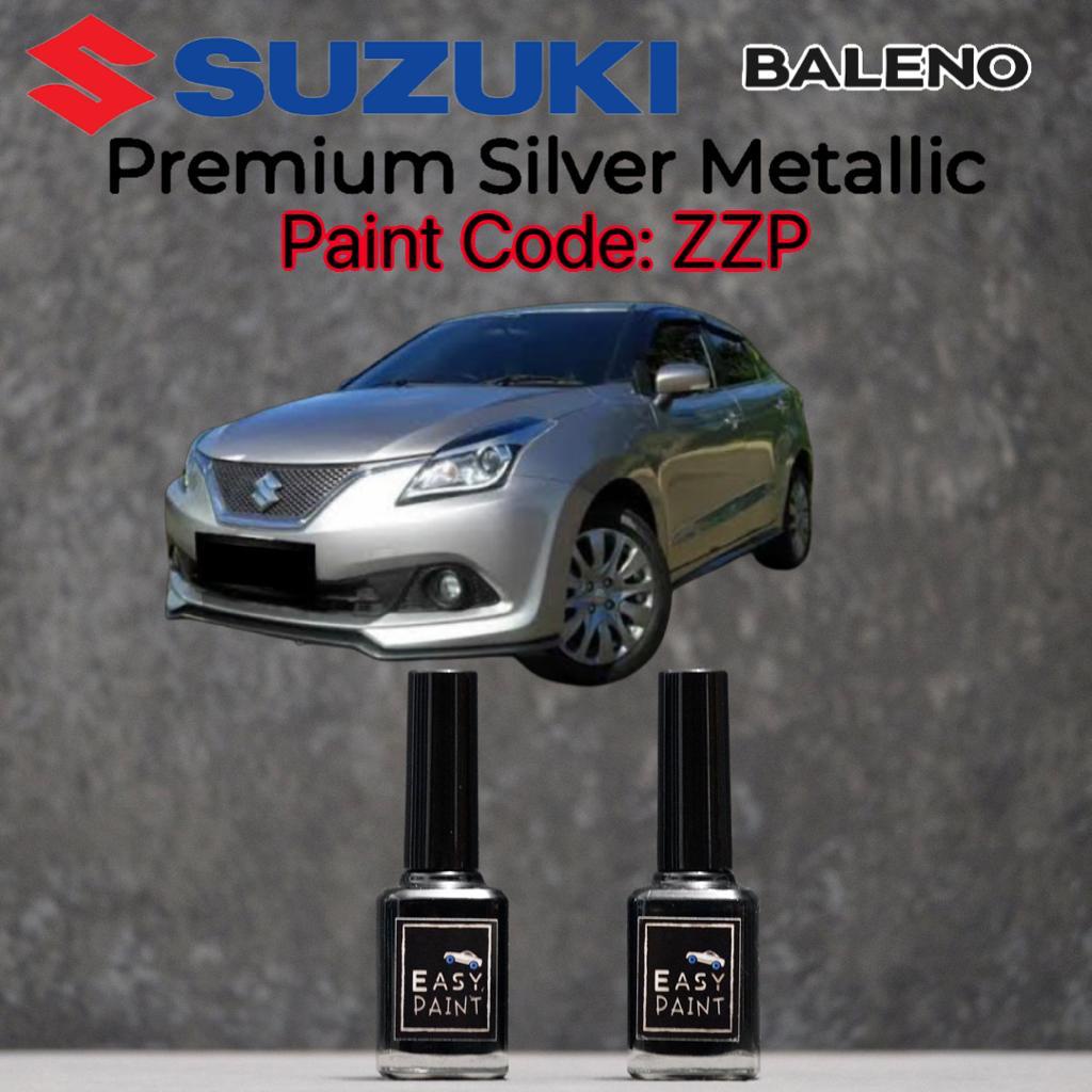 Cat Oles Mobil Premium Silver Metallic ZZP Suzuki Baleno Abu Muda Metalik 15ml