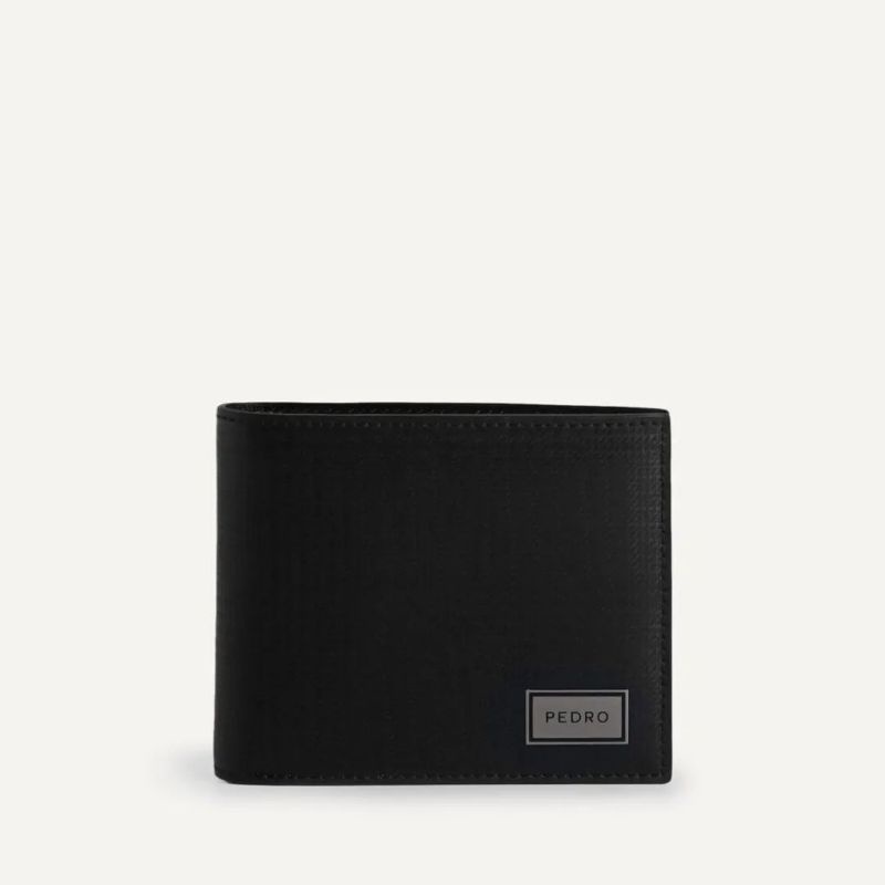 PDRO Men Leather Bi-Fold Wallet with Insert