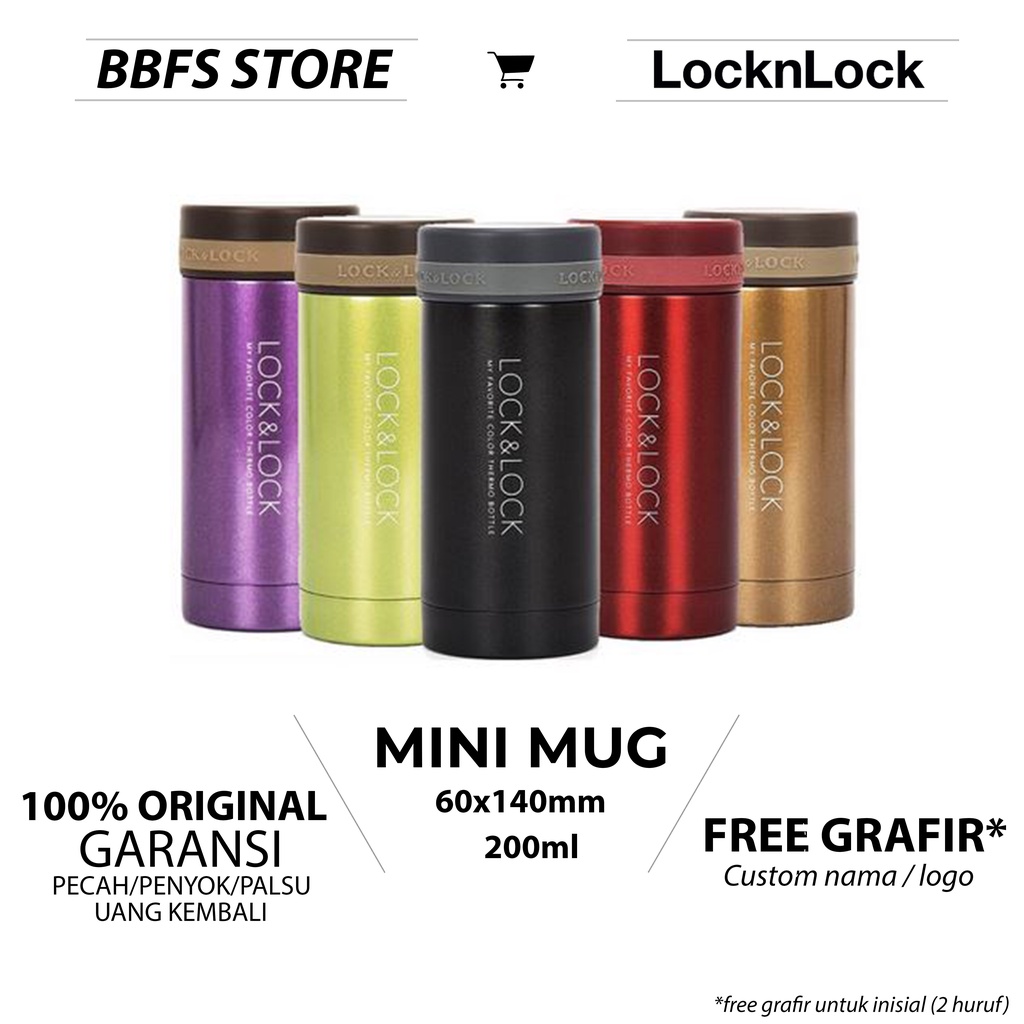 Lock n lock Mini Mug Hot &amp; Cool 200ml