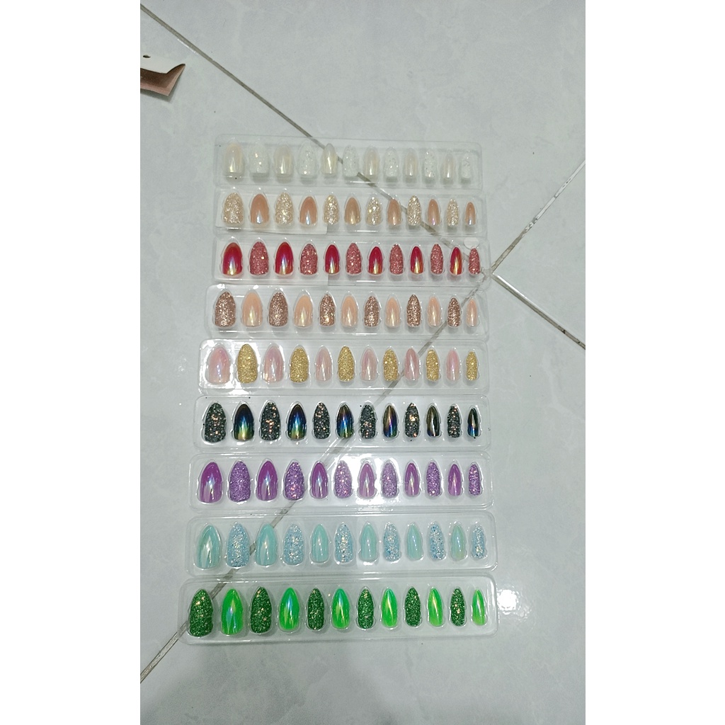 KUKU PALSU / nail art motif + lem