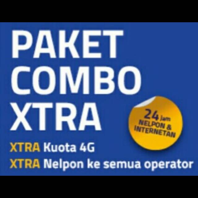 Paket murah XL Xtra Combo 10GB/20GB/30GB/40GB/70GB