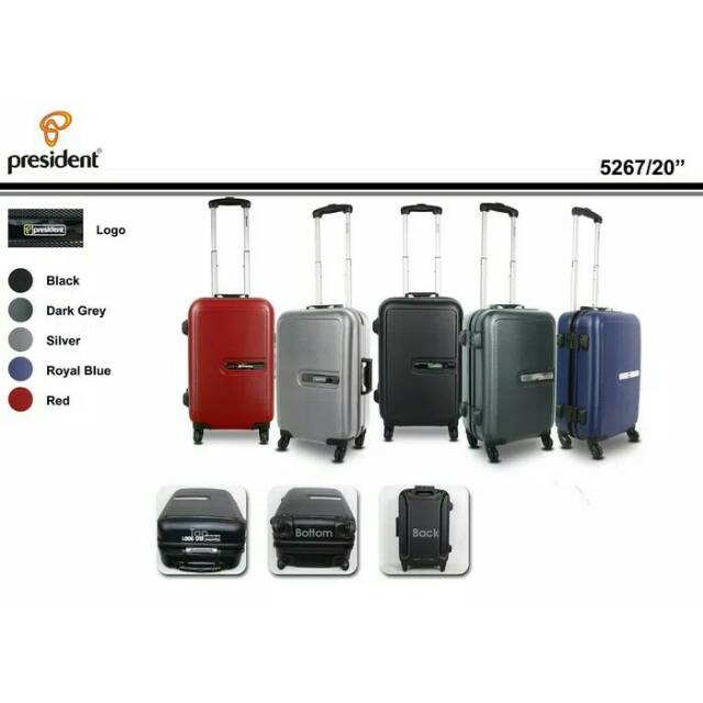 Koper ORIGINAL president size 24inch bagasi