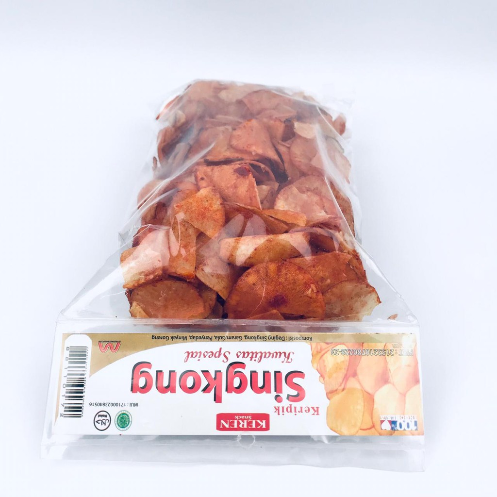 / Keripik Singkong / Keripik / Pedas / 220g