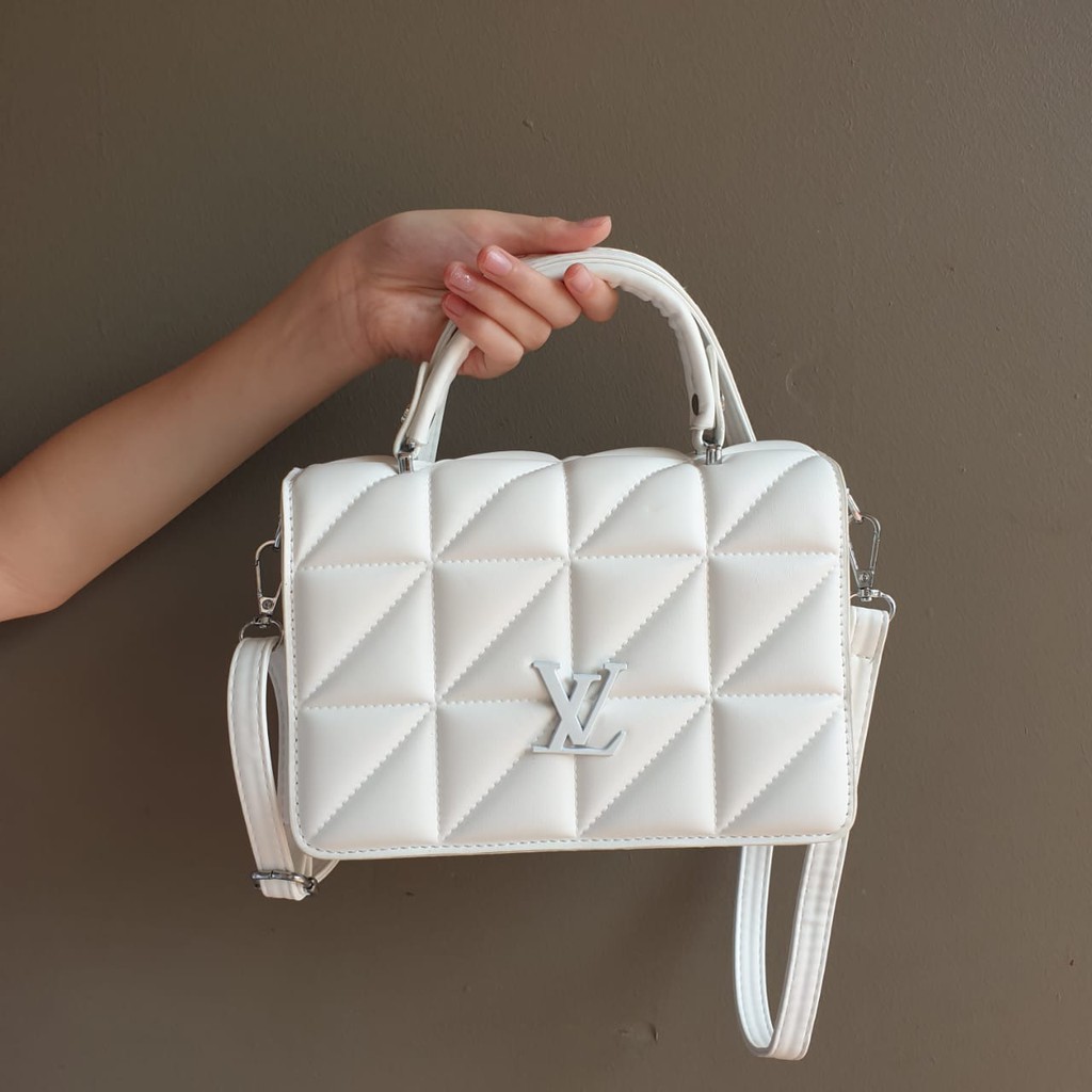 BJ65523 - BLACK/KHAKI/RED/WHITE/YELLOW - TAS SLEMPANG HANDBAG JINJING SALE SQUARE BAG KOTAK ELEGAN IMPOR TAS WANITA FASHION IMPORT MODIS ELEGAN TERMURAH TERLARIS TERBARU BAGSTORE JAKARTA TAS BATAM ZCJ5523