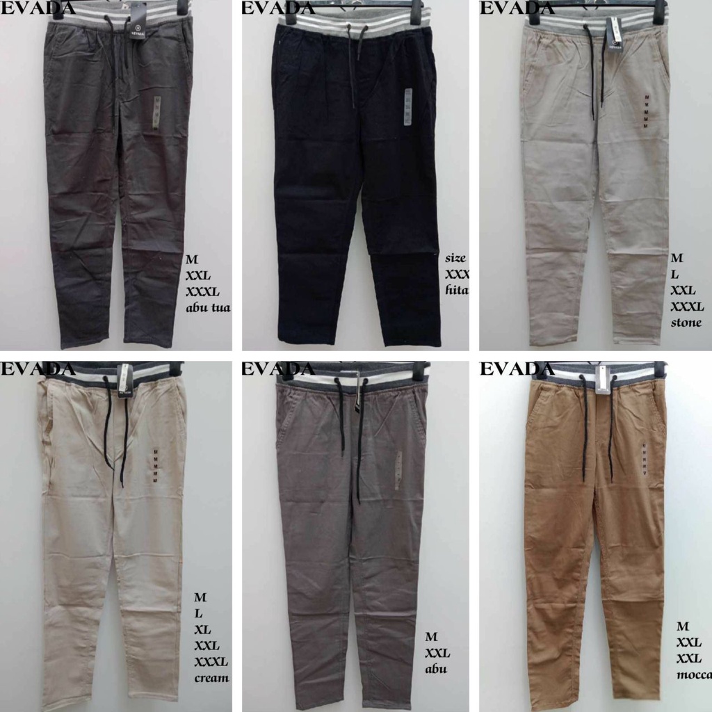 CELANA CHINOS PRIA DEWASA ORIGINAL 100% NEVADA