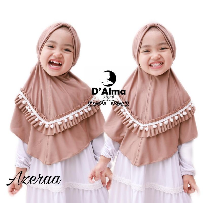 JILBAB AZEERA / JILBAB ANAK / JILBAB BERGO ANAK / HIJAB ANAK / JILBAB INSTAN ANAK / HIJAB INSTAN ANAK / JILBAB ANAK LUCU