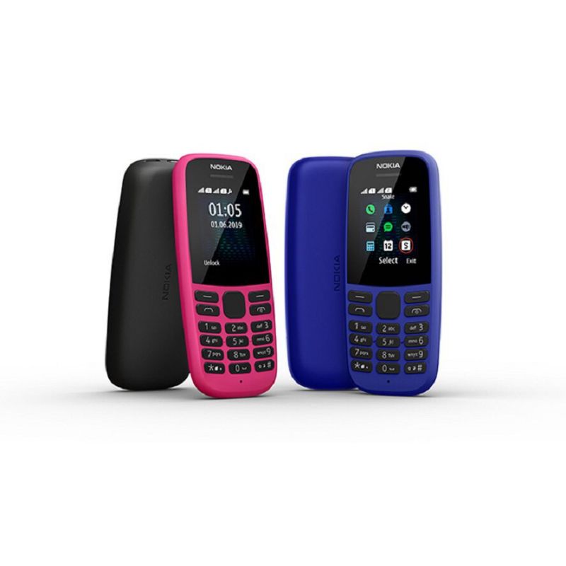 NOKIA 105 NEW 2019 DUAL SIM BAHASA INDONESIA