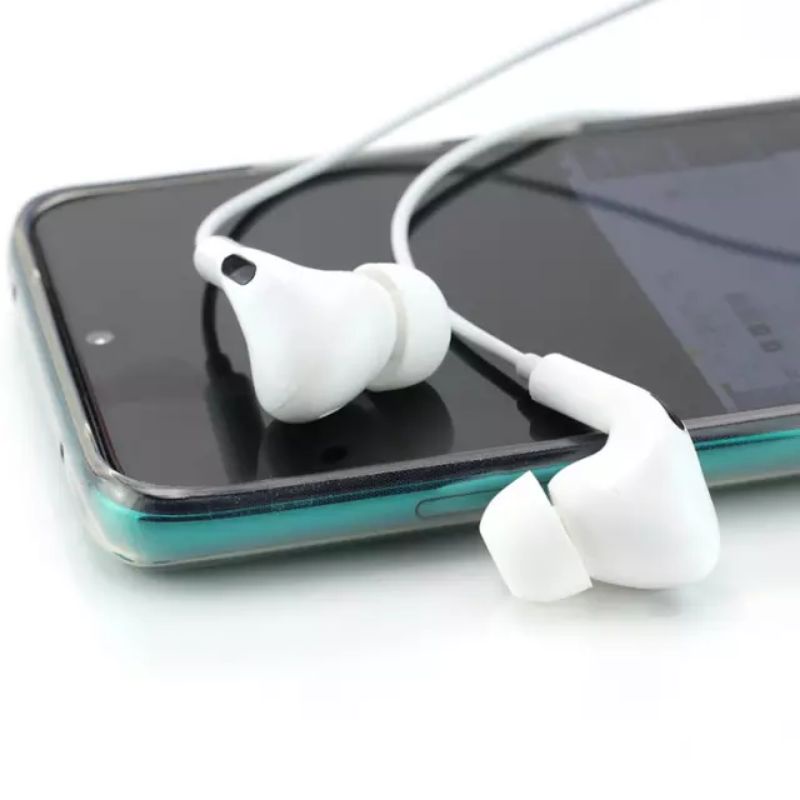 Headset Qualitas Super AAA《AROVER AR630》Earphone Headset In Ear + Volume Control HD music BASS - Garansi