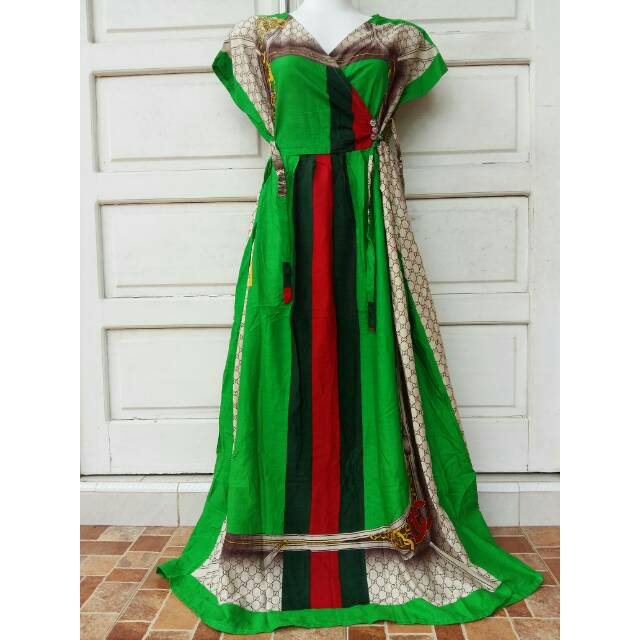 Daster Slempang Panjang Gucci Polos by Kartika Batik