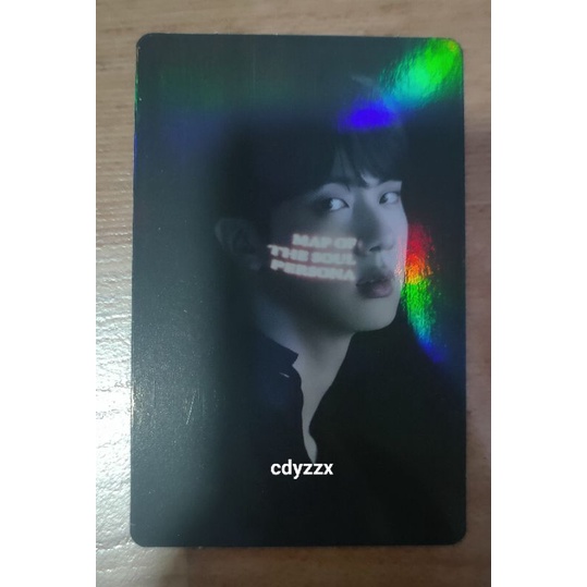 PC PHOTOCARD BTS JIN HOLO MOTS ONE PHOTOBOOK OFFICIAL
