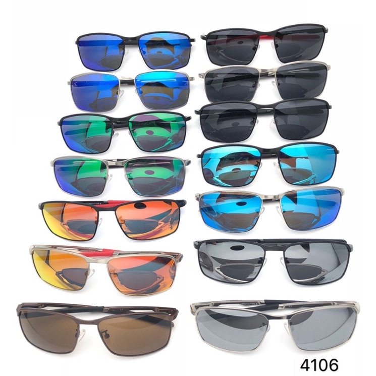 KACAMATA SUNGLASS OXKLEY CONDUCTOR 4106 PREMIUM QUALITY BAHAN BESI TITANIUM POLARIS POLARIZED POLAR 