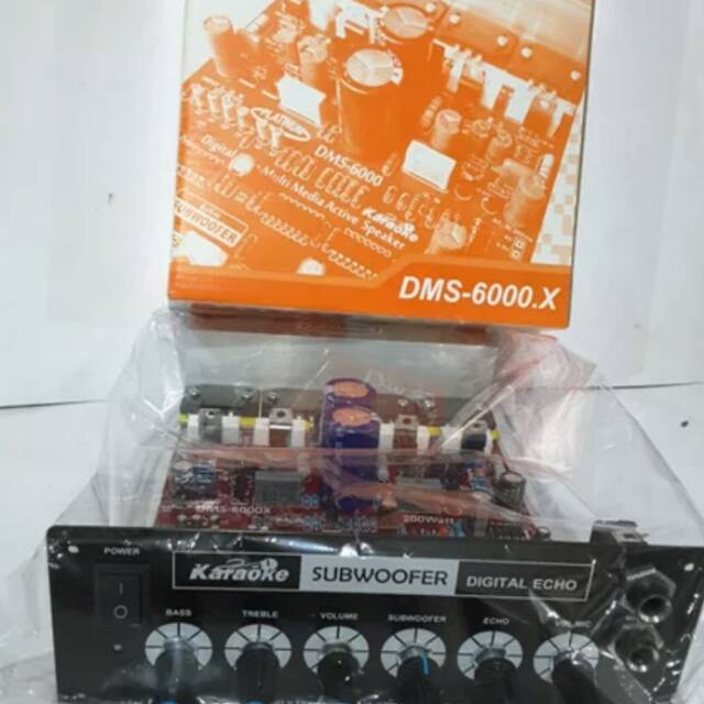 Kit Aktive Speaker Plus Echo Mic DMS 6000X TERMURAH