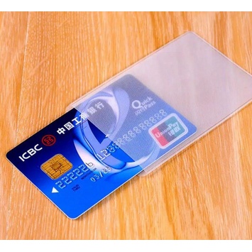 

plastik E-toll dop tebal wadah e money KTP ATM dll