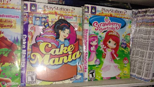 Jual Kaset Ps2 Anak Perempuan Dora//Cake Mania/Stawberry Indonesia|Shopee Indonesia