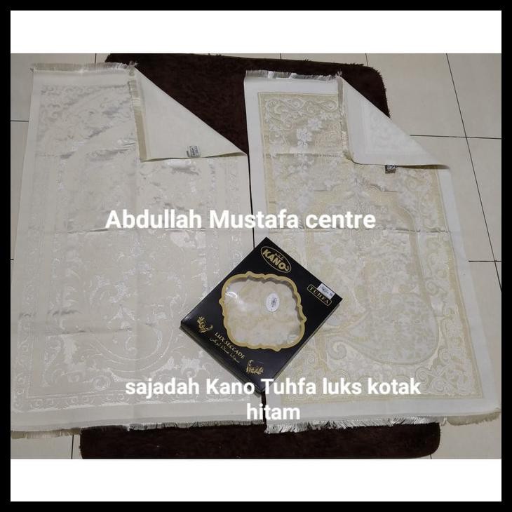 DISKON SAJADAH KANO TUHFA LUKS KOTAK HITAM 