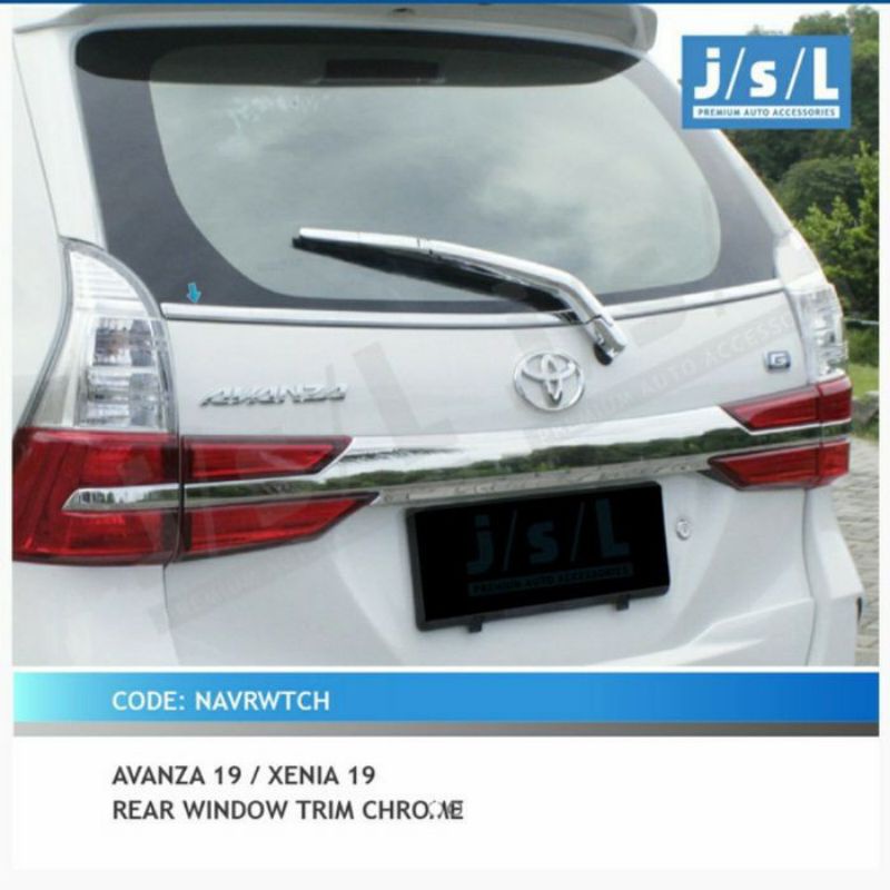 list kaca belakang Avanza Xenia Avanza Xenia 2012