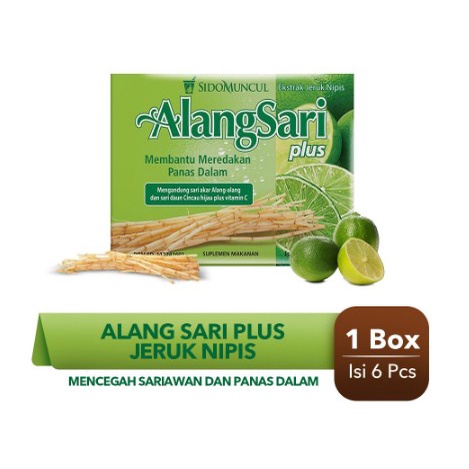 

Alang Sari Plus Jeruk Nipis 6's - Mencegah Sariawan & Panas Dalam