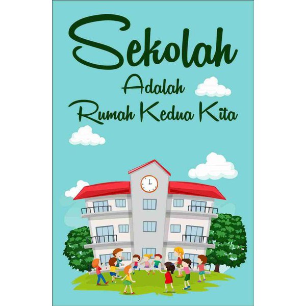

Poster Pendidikan / Poster Sekolah / pajangan Dinding Sekolah Bisa Riquest Desain