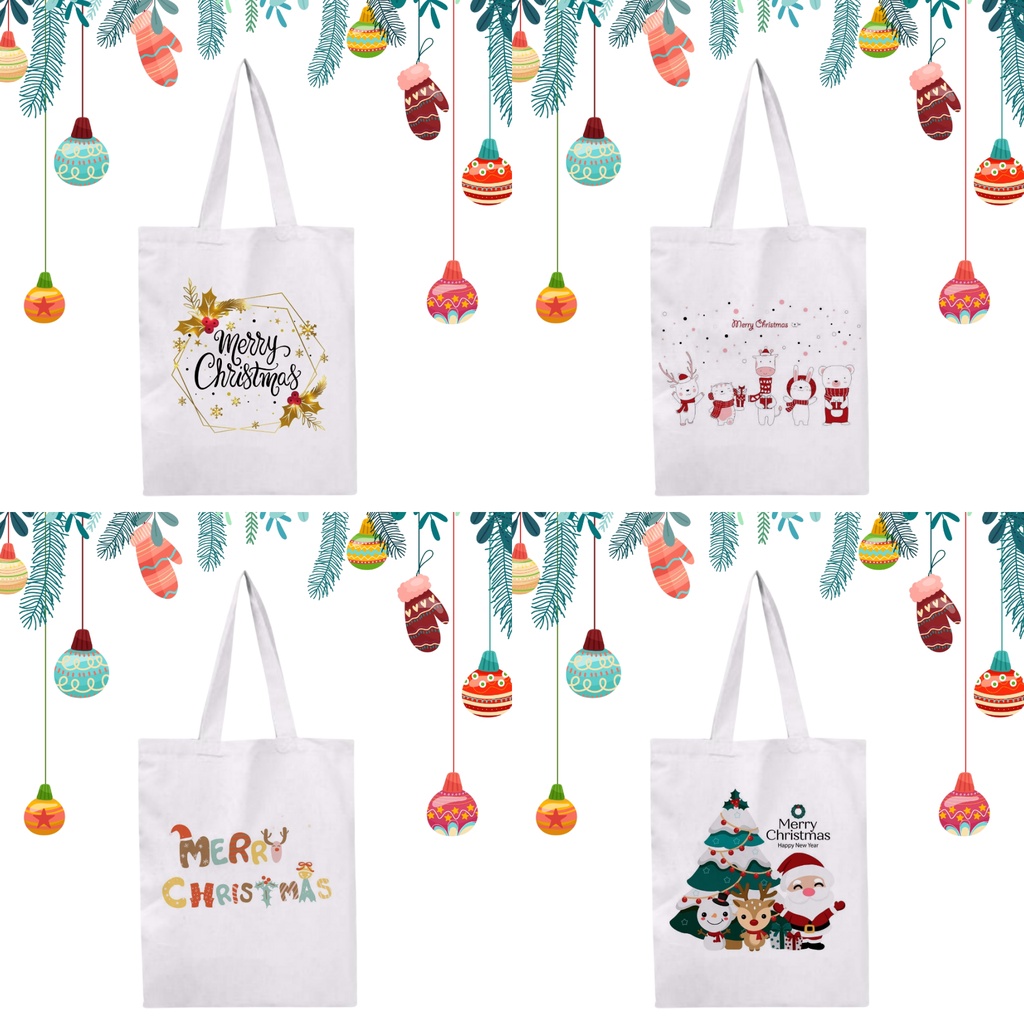 Tote Bag &amp; String Bag Edisi Natal