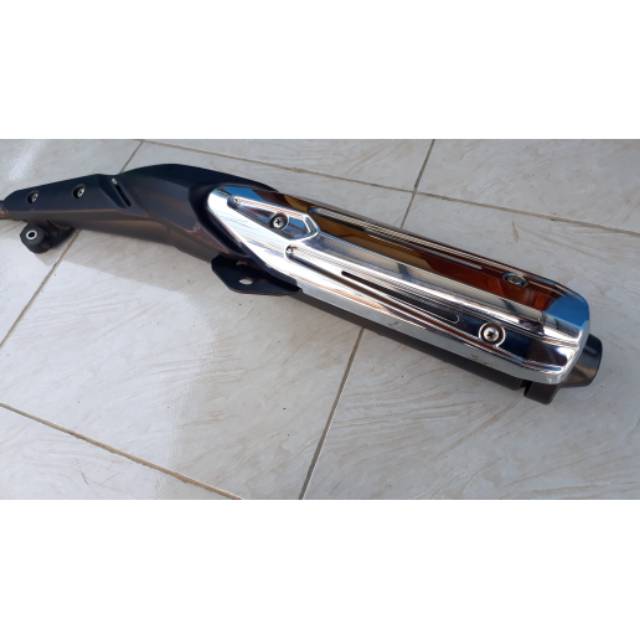 Kenalpot ori jupiter mx 135 / kenalpot/reacing/otomotif/modif