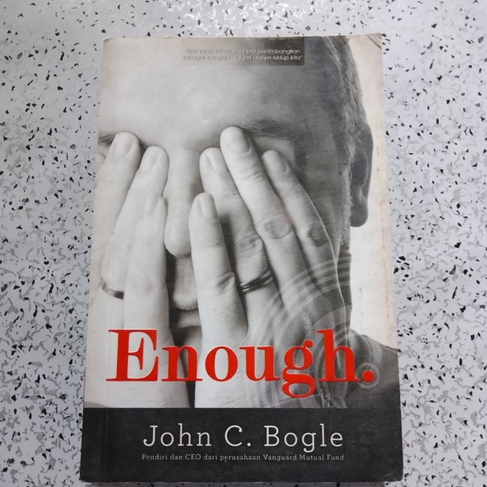 Buku ENOUGH - John C. Bogle