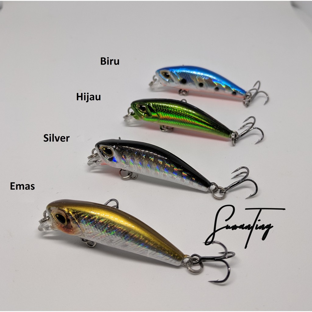 Lure Umpan Minnow Dynasty 42mm Mirip Rep. Dw29