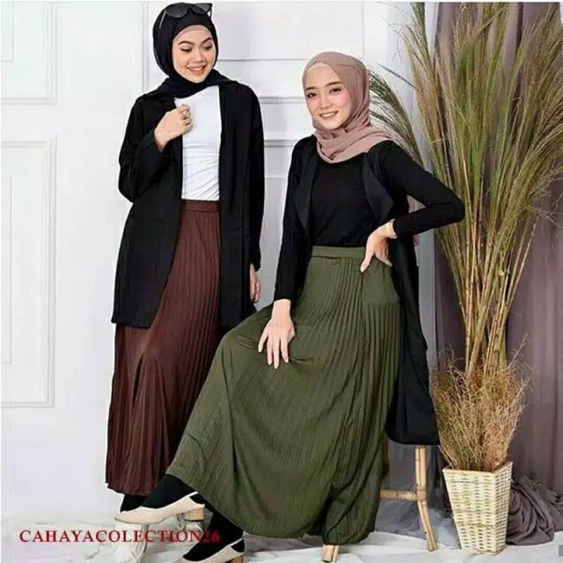 ROK PLISKET JUMBO ROK HAIGET ROK SELEBGRAM ROK MASA KINI ROK TRENDY BB 65-80KG  1kg MUAT 5pcs