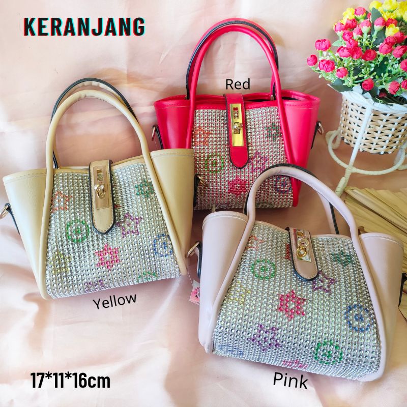 TAS WANITA IMPORT TENTENG KERANJANG