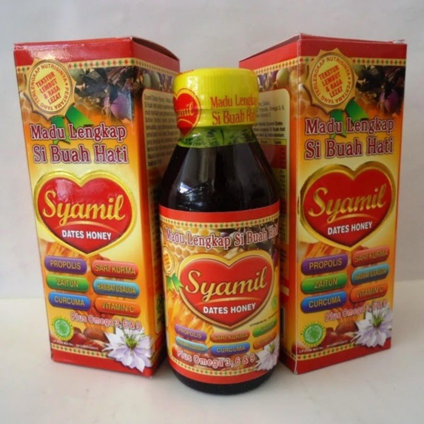 Madu Syamil Dates Honey Nutrisi Lengkap Buah Hati Madu Anak [125 mL]