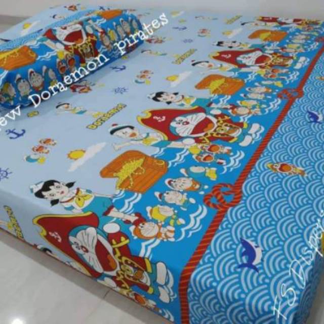 Grosir sprei homemade doraemon pirates