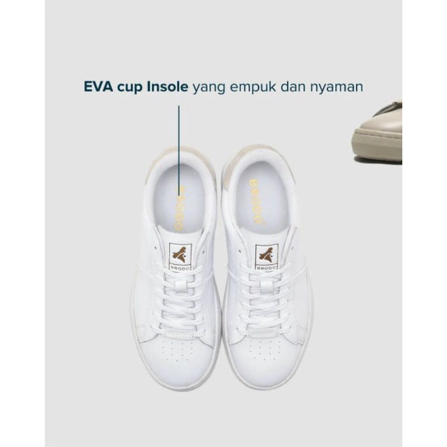 Brodo Classic Campo Ivory IS/Full Black/White WS