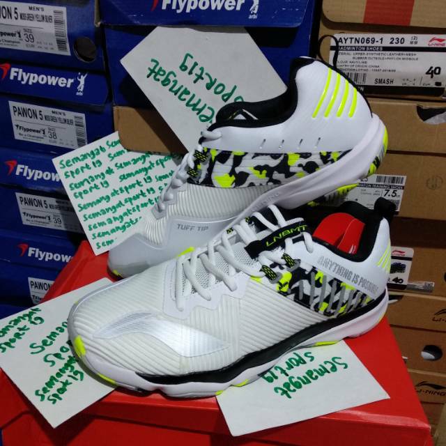 Ranger iv td/lining/sepatu/badminton/bulutangkis/original/jojo/lV/4/aytq053-1s