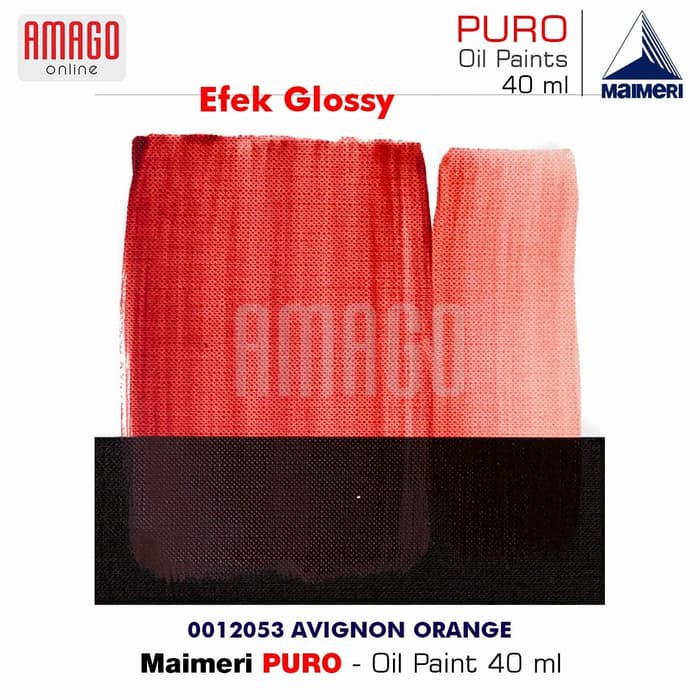 MAIMERI PURO - OIL PAINT - AVIGNON ORANGE - 40ML - M0012053