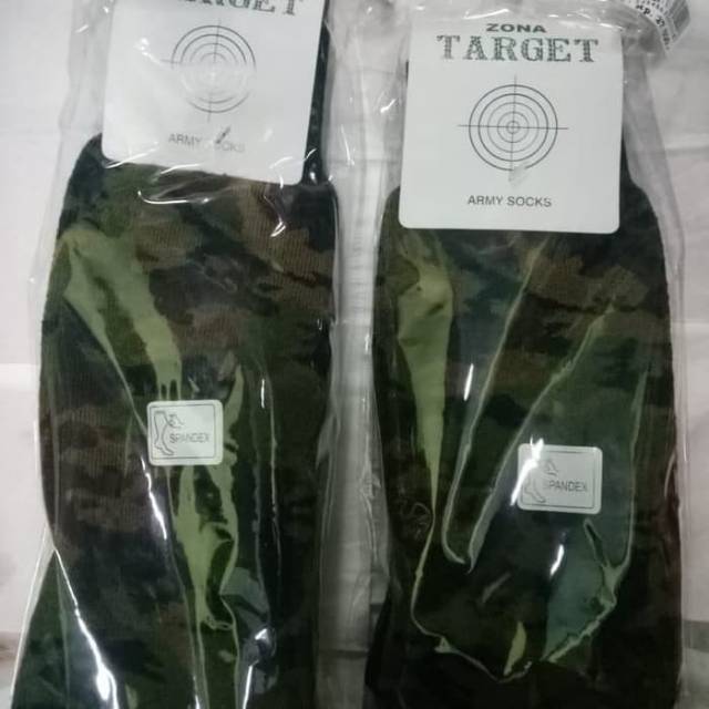 Kaos kaki loreng PDL ZONA TARGET HIGHT QUALITY/kaos kaki lapangan army tactical airsoft outdoor