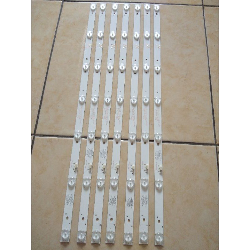 Led backligt universal 7 led 3 v