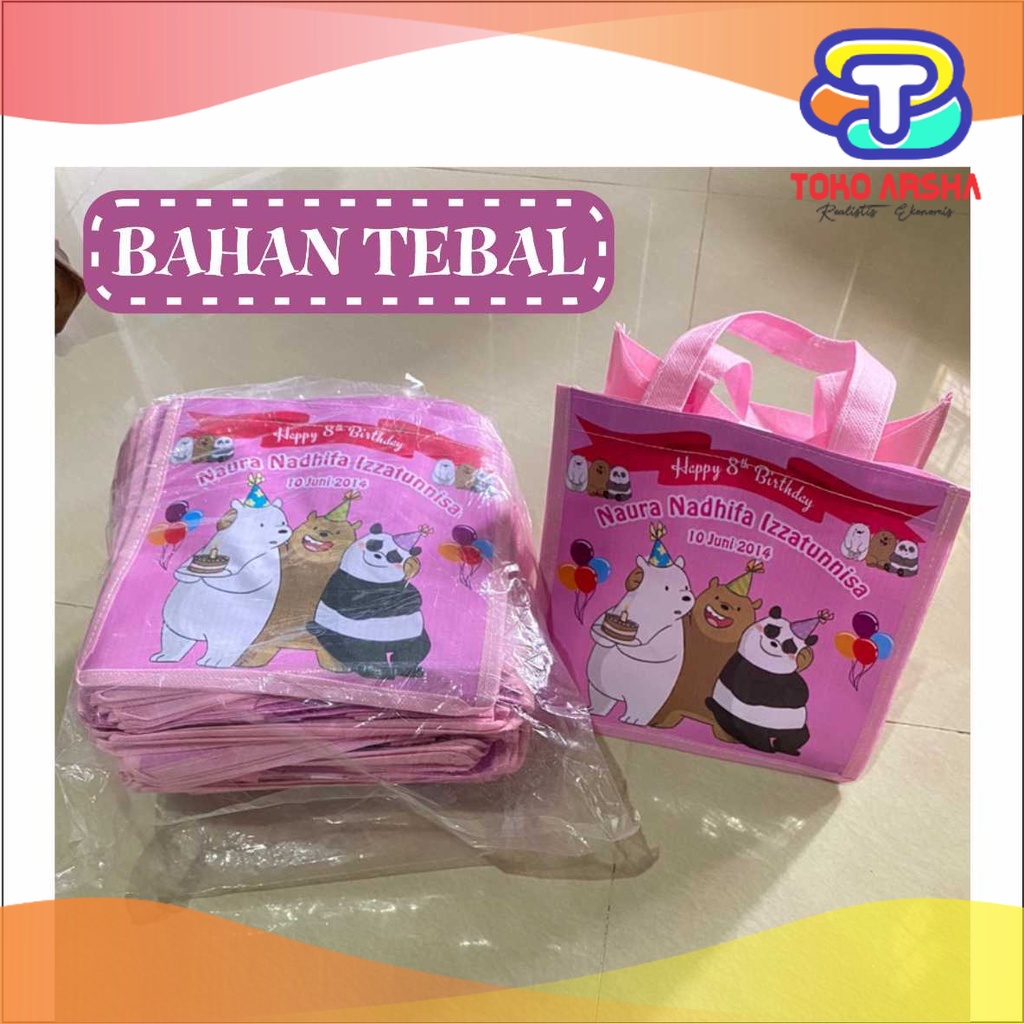 

[TokoArsha] Tas Ulang Tahun Terlaris Custom